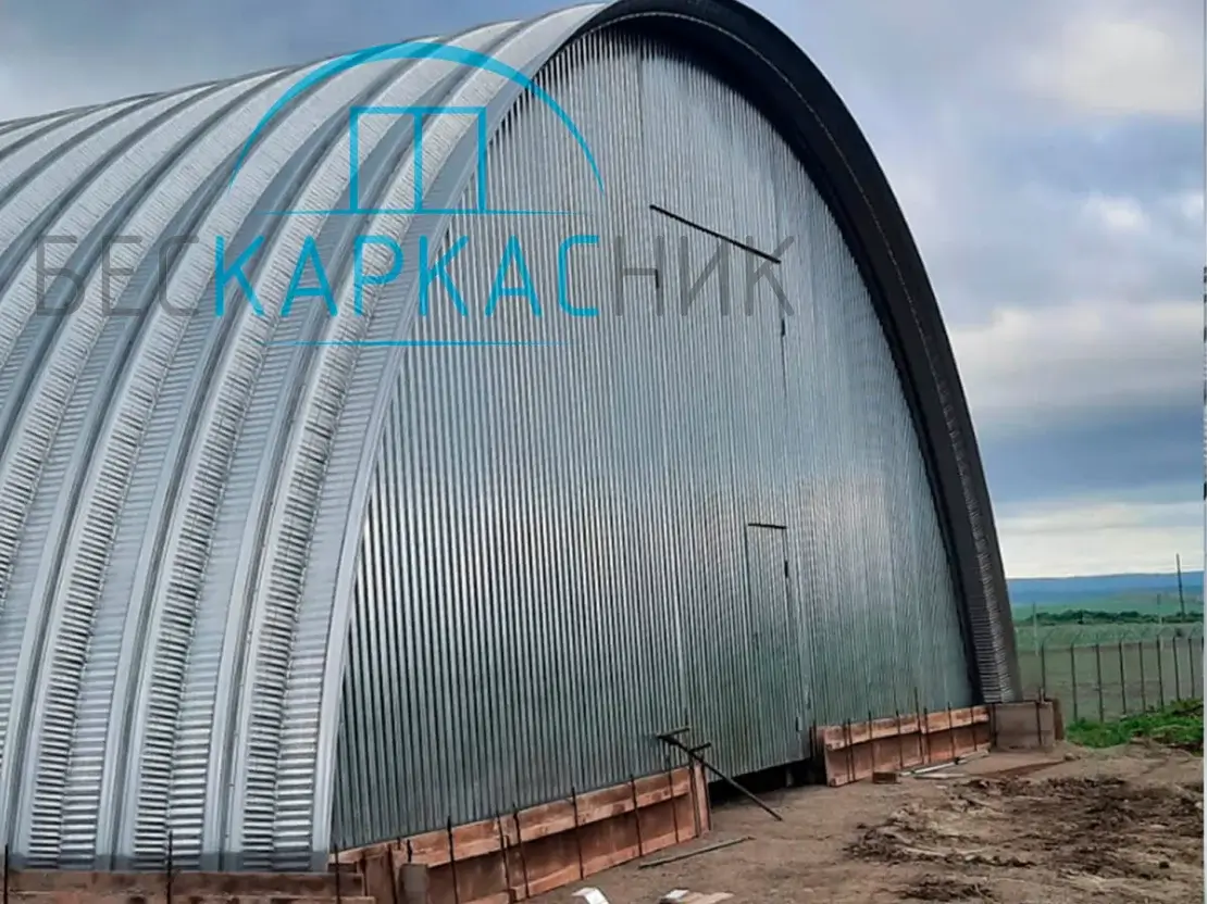 Три ангара 15×20 м для сельхозтехники